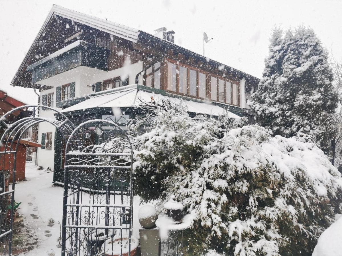 Konstanzer Bergblick Mit Wintergarten Oberstaufen Bagian luar foto