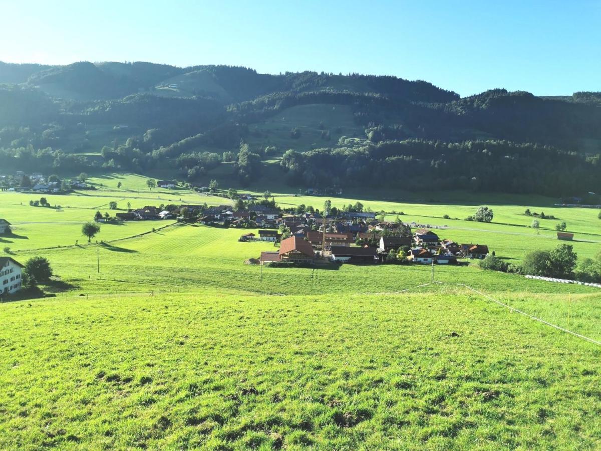 Konstanzer Bergblick Mit Wintergarten Oberstaufen Bagian luar foto