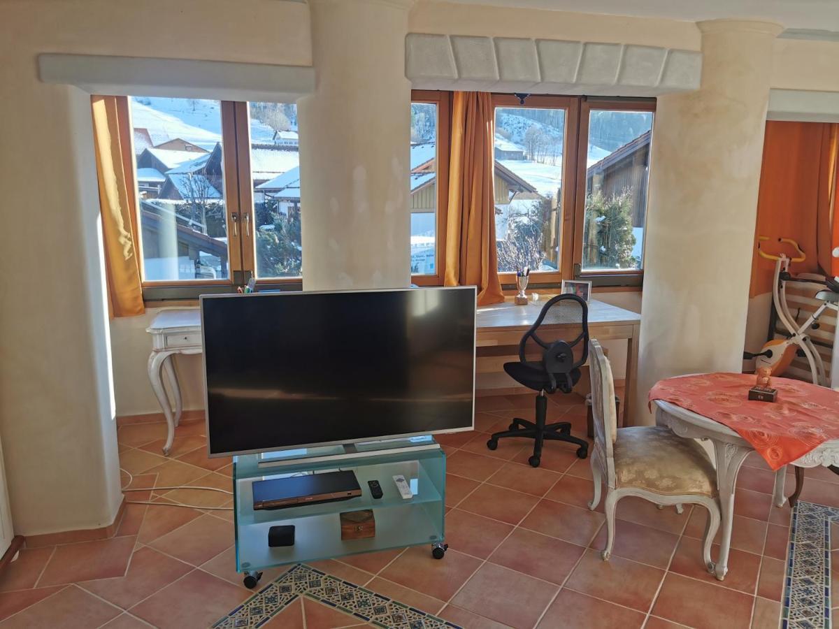 Konstanzer Bergblick Mit Wintergarten Oberstaufen Bagian luar foto