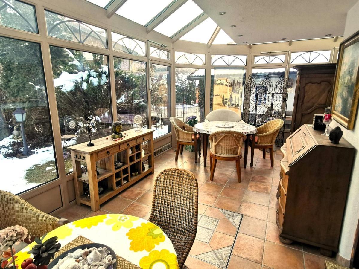 Konstanzer Bergblick Mit Wintergarten Oberstaufen Bagian luar foto