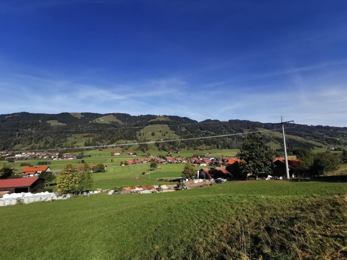 Konstanzer Bergblick Mit Wintergarten Oberstaufen Bagian luar foto