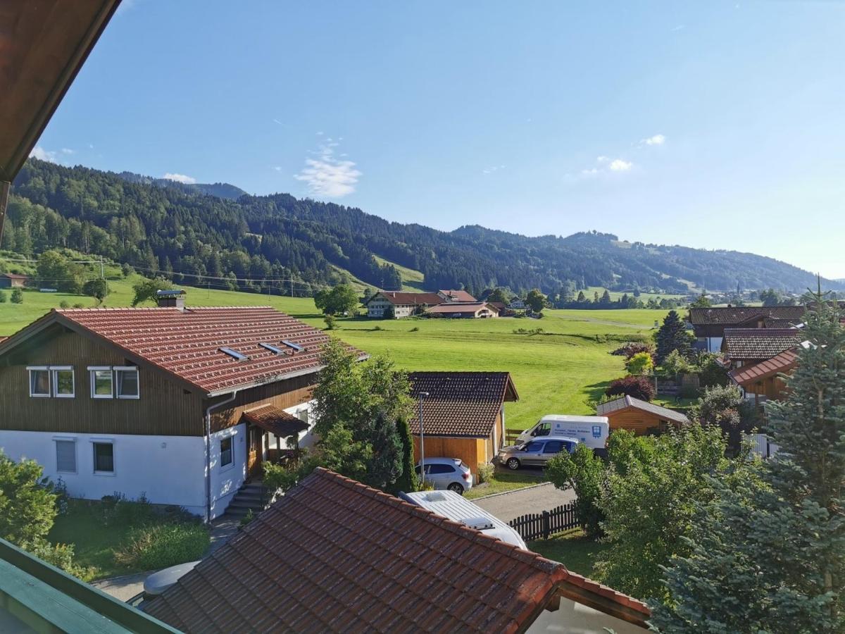 Konstanzer Bergblick Mit Wintergarten Oberstaufen Bagian luar foto